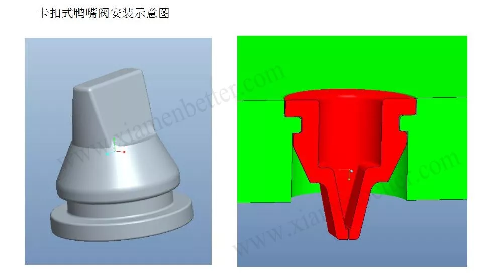 不同樣(yàng)式的矽橡膠鴨嘴閥如何安裝？