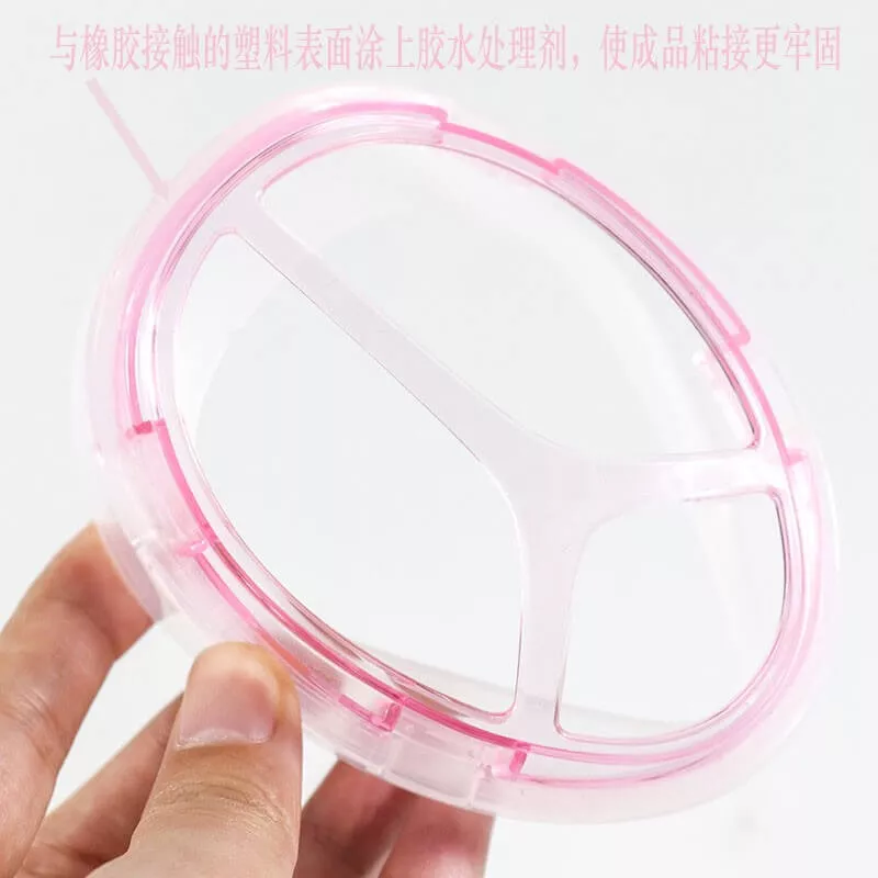 ​矽膠塑料注塑二次成(chéng)型的特點