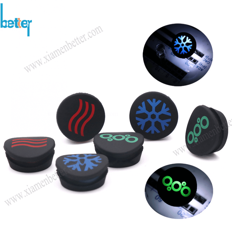 爲什麼(me)噴塗鐳雕按鈕背光矽膠按鍵側面(miàn)會(huì)出現漏光現象？